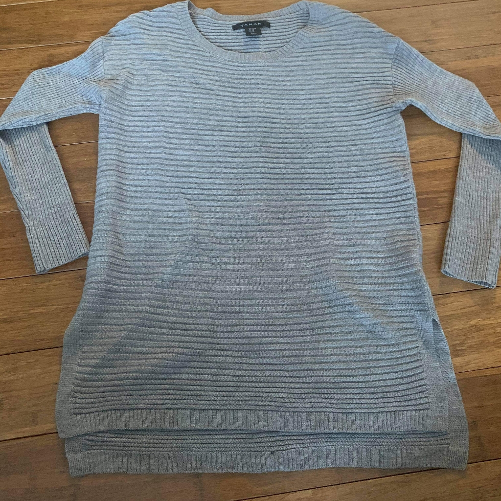 Sweater With Button Back